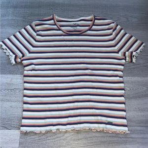 BRAND NEW! Hollister Striped Tee!